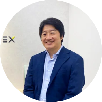 梶原社長の写真