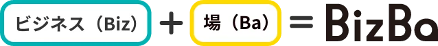 ビジネス(Biz)+場(Ba)=BizBa